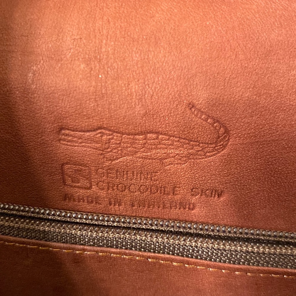 Genuine crocodile bag - Picture 10 of 16